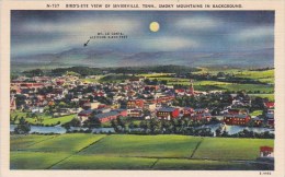 Bird's Eye View Of Sevierville Great Smoky Mountains In Background Tennessee - Smokey Mountains