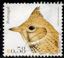 !										■■■■■ds■■ Portugal 2004 AF#3098ø Birds Of Portugal Cotovia Nice Stamp VFU (k0074) - Oblitérés