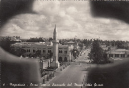 MOGADISCIO  /   Corso Vittorio Emanuele Dal Museo Della Goresa _ Viaggiata 1957 - Somalia
