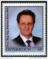 ÖSTERREICH / PM Nr. 8113851 / Prof. Mag. Ing. Johannes Klein 2015 / Postfrisch / ** - Francobolli Personalizzati