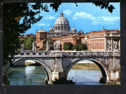 P699 Roma ( Rome ) IL TEVERE E LA BASILICA DI SAN PIETRO - MA. PI. R N. 170 Da Fotocolor Kodak Ek. - Fiume Tevere