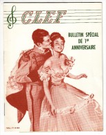 Petite Revue Sur La Musique Classique - La Clef - Bulletin Spécial - Strauss, Lehar, Offenbach - Vol T 2134 - Musik