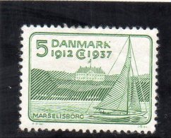 DANEMARK 1937 * - Neufs