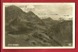 BXB-32 Val Piora Cadagno , Vue Générale, Cachet Militaire 333. Visa Censure 1939 - Agno