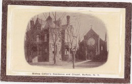 CPA -  Bishop Colton's Residence And Chapel, BUFFALO - N. Y. - 1920 - Buffalo