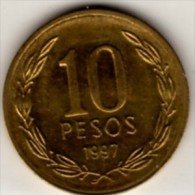 1997 Cile - 10 Pesos - Chili