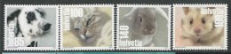 Zwitserland, Mi Jaar 2015, Reeks Huisdieren, Postfris (MNH) Zie Scan. - Unused Stamps