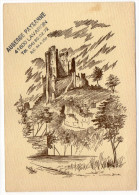 LAVARDIN --- Le Château -- Dessin De Jean Bernadac  Illustrateur ,cpsm 15 X 10  éd Imp Garillon--cachet Auberge Paysanne - Altri Comuni