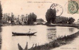 Cpa (89) Gurgy  Le Barrage Et Le Pont  Du Canal ( Tres  Belle Carte ) - Gurgy