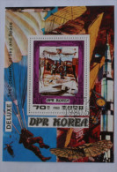 KOREA DPR 1980 Conquerors  Of Sky And Space—— FULL SHHET  FDC, OG - Azië