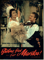 Illustrierte Film-Bühne  -  "Bühne Frei Für Marika" -  Mit Marika Rökk  -  Filmprogramm Nr. 4390 Von Ca. 1958 - Zeitschriften