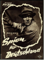Illustrierte Film-Bühne  -  "Spion Für Deutschland" -  Mit Martin Held  -  Filmprogramm Nr. 2562 Von Ca. 1956 - Revistas