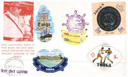 (139) Tonga Island FDC Card - 1977 - - Tonga (1970-...)