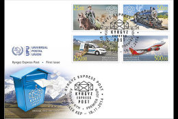 Kirgizië / Kyrgyzstan - Postfris / MNH - FDC Post Transport 2014 NEW!!! VERY RARE!!! - Kirghizstan