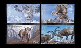 Kirgizië / Kyrgyzstan - Postfris / MNH - Complete Set Fauna 2014 NEW!!! VERY RARE!!! - Kirghizistan