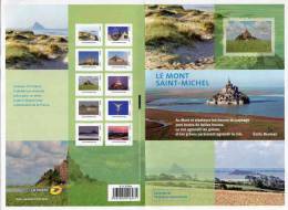 Collector 2 "Le Mont  Saint-Michel - Feuillet De 10 Timbres Autocollants IDTimbre - France 20g" (sous Blister) - Collectors