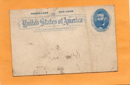 United States Old Card - ...-1900
