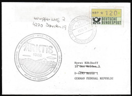 ARCTIC,GERMANY, FS"POLARSTERN"1.5.1988, Cachet  3 Universitys ,look Scan !! 18.3-34 - Arctische Expedities