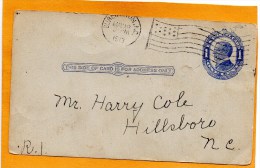 United States 1913 Card Mailed - 1901-20