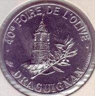 1 Ecu De Draguignan - 83 VAR - 40e Foire De L'olive  - 3/11 Juillet 1993 - - Euros De Las Ciudades