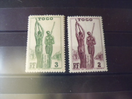TOGO TIMBRE  COLLECTION   YVERT N° 183.184* - Unused Stamps