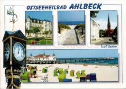 Ostseeheilbad Ahlbeck - Insel Usedom - Kirche - Strand - Church - Beach - Gelaufen - Usedom