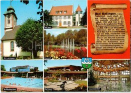 Bad Bellingen Am Südschwarzwald - St. Leodegar - Rathaus - Kurpark - Kurhaus - Innenbecken - Germany - 2001 Gelaufen - Bad Bellingen