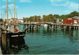 Ostseebad Eckernförde - Holzbrücke - Germany - 1997 Gelaufen - Eckernförde