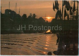 Ostseebad Eckernförde - Sonnenaufgang Am Hafen - Port - Germany - 1996 Gelaufen - Eckernfoerde