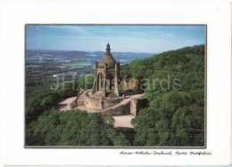 Kaiser-Wilhelm-Denkmal- Porta Westfalica - Germany - 2005 Gelaufen - Porta Westfalica