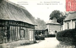 N°5288A -cpa Ourville -entrée Du Village De Cleuville- - Ourville En Caux