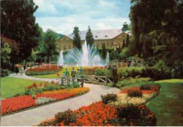 Bad Kissingen , Rosengarten - Rose Garden - 8730 - Germany - 1975 Gelaufen - Bad Kissingen