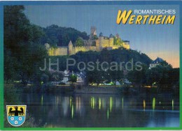 Romantisches Wertheim Am Main - Blick über Den Main - Schloss - Castle - Wert 320 - Germany - Ungelaufen - Wertheim