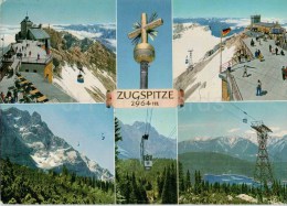 Zugspitze 2964 M - 170 - Mountains - Germany - 1967 Gelaufen - Zugspitze