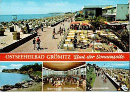 Ostseeheilbad Grömitz - Bad Der Sonnenseite - Steilküste - Kurpromenade - Meerwasser-Wellenbad - Germany - 1979 Gelaufen - Groemitz