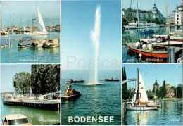 Bodensee - Romanshorn - Kreuzlingen - Rorschach - Arbon - 1068 - Switzerland - 1990 Gelaufen - Arbon