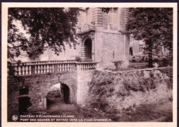 ECAUSSINNES - Château -  Pont Des Douves Et Entrée Vers La Cour D'Honneur - Non Voyagé - Not Circulated - Nicht Gelaufen - Ecaussinnes