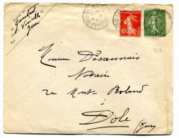 Entier Postal - Enveloppe Yvert 130-E9 - Date 943 - Semeuse Lignée 15c Vert - Cote 8 Euros - R 1734 - Enveloppes Types Et TSC (avant 1995)