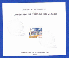 CARIMBO COMEMORATIVO - II CONGRESSO DE TURISMO DO ALGARVE - 13.1.1982 - Maschinenstempel (Werbestempel)