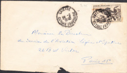 GUYANE Lettre De CAYENNE Du 28-8-1940 ? Via PARIS - Cartas & Documentos