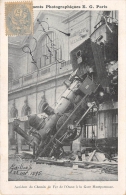 Delcampe - PARIS  75  15°ARR  GARE MONTPARNASSE  ACCIDENT DU CHEMIN DE FER DE L'OUEST - Paris (15)