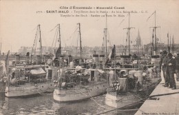 SAINT-MALO (Ille Et Vilaine) - Torpilleurs Dans Le Bassin - Saint Malo