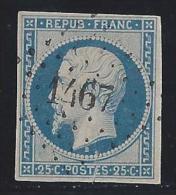 Timbre N°10 Oblitéré - 1852 Louis-Napoléon