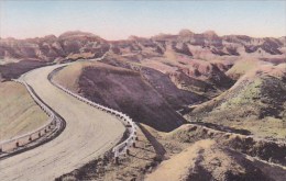 Dillon Pass The Badlands Nat Monument South Dakota Hand Colored Albertype - Other & Unclassified