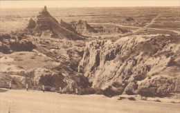 Vampire Peak The Badlands Nat Monument South Dakota Albertype - Andere & Zonder Classificatie