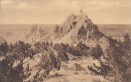 Vampire Peak At Cedar Pass The Badlands Nat Monument South Dakota Albertype - Andere & Zonder Classificatie