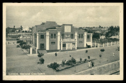 AFRICA - ANGOLA - LUANDA - TEATRO - Nacional Cine Teatro ( Ed. Bazar Fotosport) Carte Postale - Angola