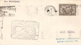 Canada-First Flight Cover - Erst- U. Sonderflugbriefe