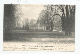 Cp , 91 , Château De COURANCES , Les Communs , Ed : Charlot , Restaurant.  , écrite 1909 - Sonstige & Ohne Zuordnung