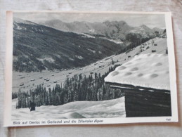 Austria - Tirol - Blick Auf Gerlos Im Gerlostal  Un Die Zillertaler Alpen   -Karl Marx Stadt  DDR  1954   D128751 - Zillertal